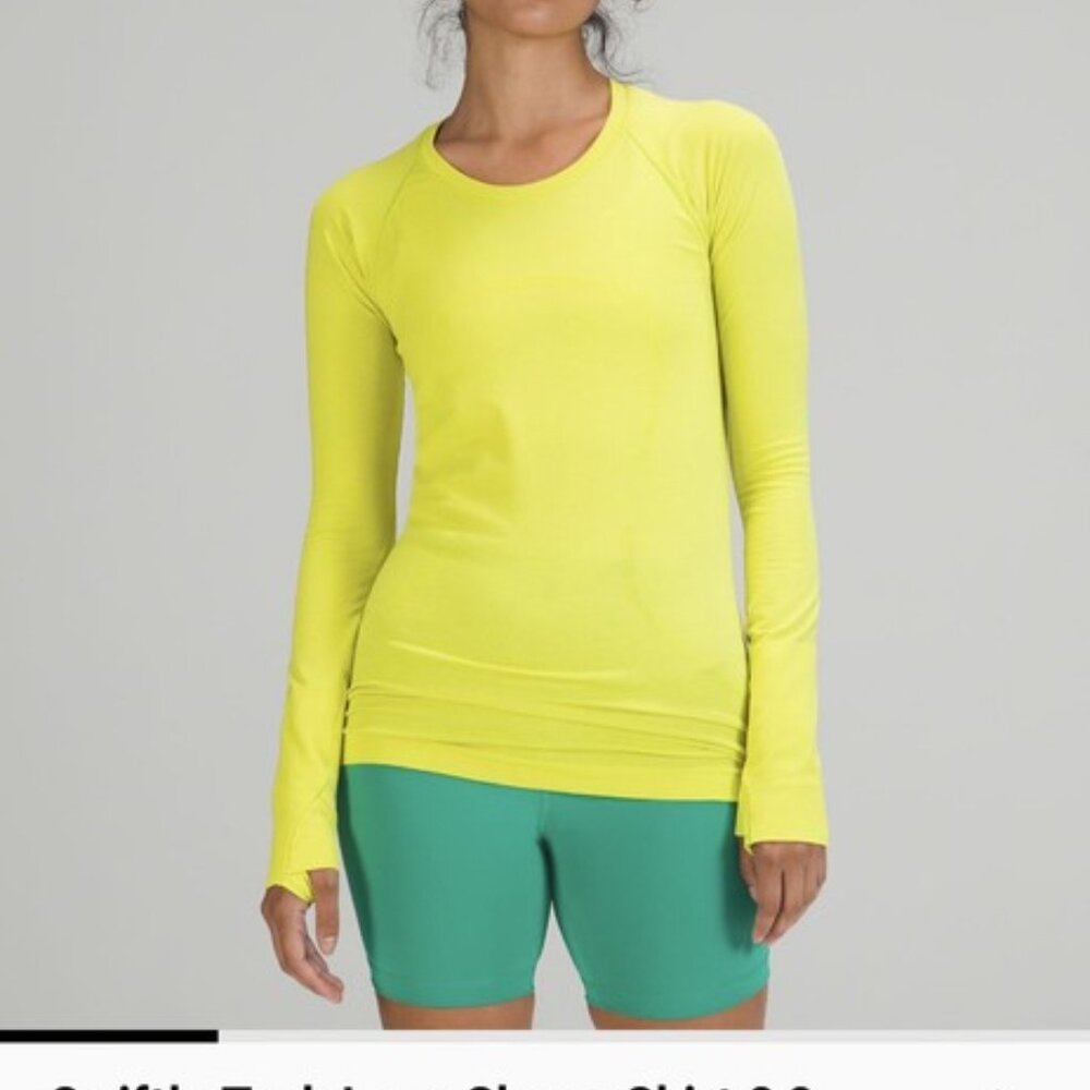 Lululemon Swiftly Tech Long Sleeve